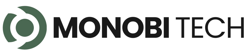 Monobi Tech Black Logo