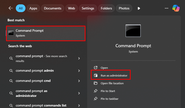 Cara membuka command prompt di Windows untuk melihat IP Default Gateway modem indihome