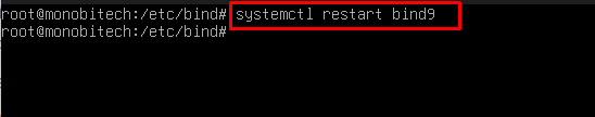 Restart DNS Server Bind9 di Debian Linux
