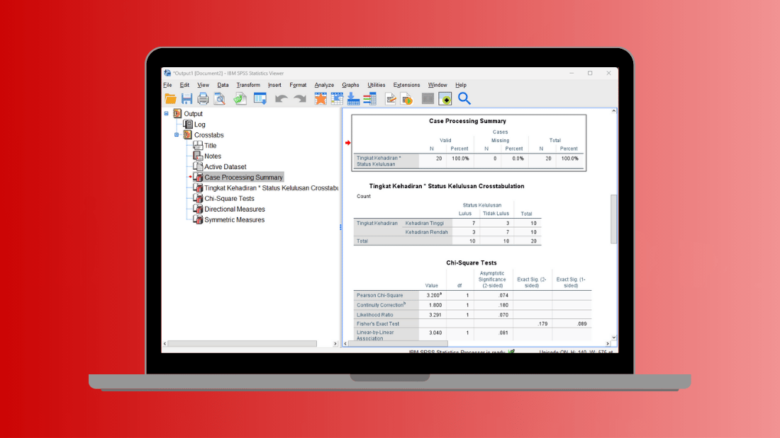 Cara Uji Chi Square di SPSS Lengkap + Contoh Interpretasi Output
